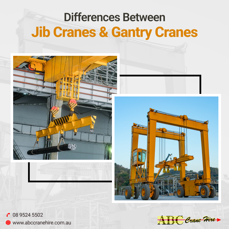 What’s the Difference Between Jib Cranes and Gantry Cranes?